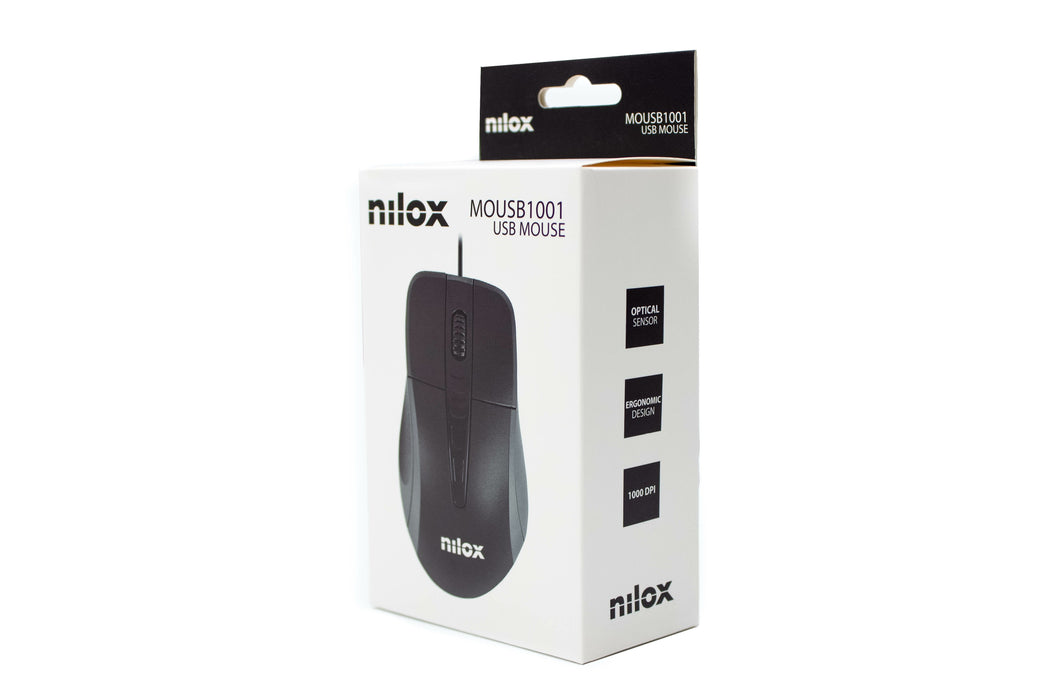 EAN 4718009151154 - Nilox MOUSB1001 ratón Oficina mano derecha imagen 9