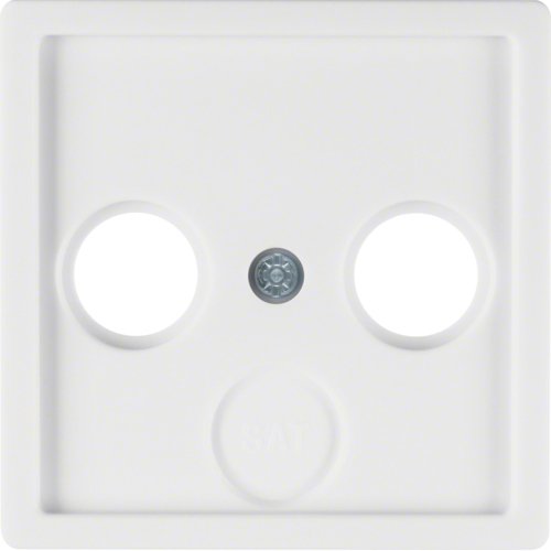 EAN 4011334313878 - Hager 12036089 placa de pared y cubierta de interruptor Blanco imagen 1