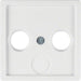 EAN 4011334313878 - Hager 12036089 placa de pared y cubierta de interruptor Blanco imagen 1