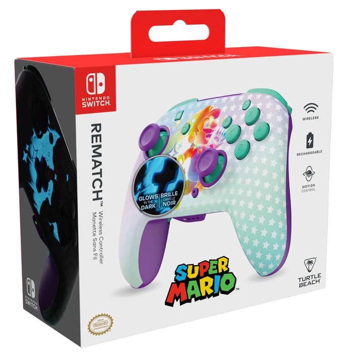 EAN 0840454400205 - Turtle Beach Rematch Multicolor Bluetooth Gamepad Nintendo Switch, Nintendo Switch 2, Nintendo Switch Lit imagen 12