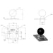 EAN 0793442224614 - RAM Mounts RAM-D-2461U accesorio o pieza para soporte imagen 2