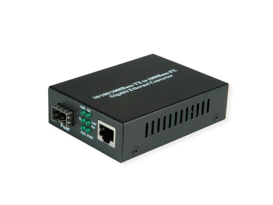 EAN 7630049628625 - VALUE 21.99.1199 convertidor de medio 1000 Mbit/s Multimodo Negro imagen 1