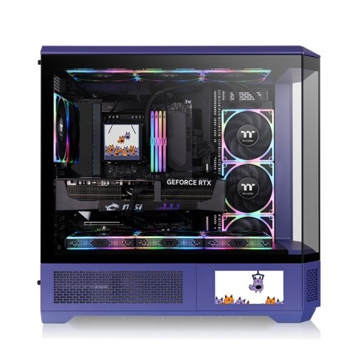 EAN 4711658544414 - Thermaltake CA-11H-00FNWN-00 carcasa de ordenador Full Tower Azul imagen 2