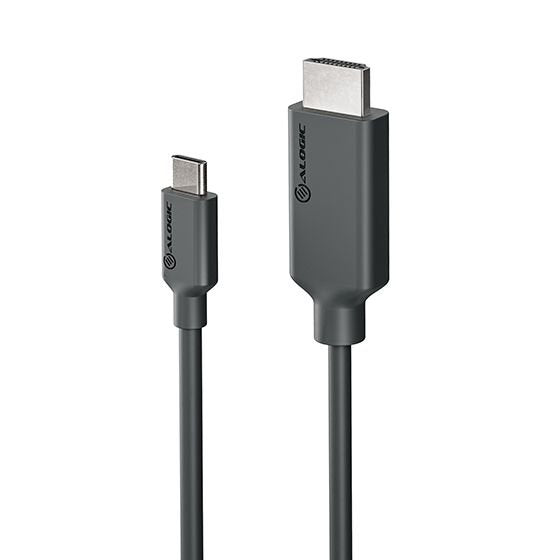 EAN 9350784021878 - ALOGIC EL2UCHD-01 adaptador de cable de vídeo 1 m USB Tipo C HDMI Negro imagen 4