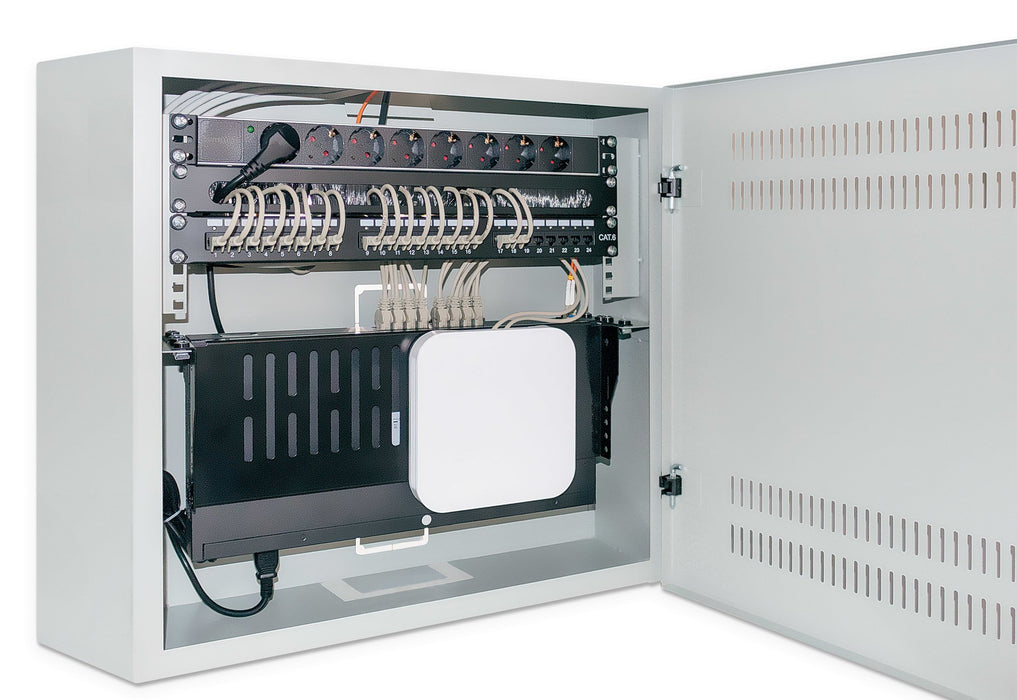 EAN 0766623713641 - Intellinet 713641 armario rack 2U/4U Bastidor de pared Gris imagen 6