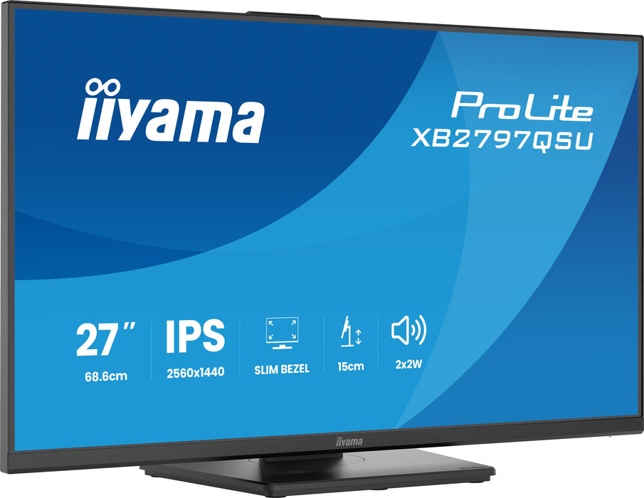EAN 4948570125876 - iiyama ProLite XB2797QSU-B1 pantalla para PC 68,6 cm (27") 2560 x 1440 Pixeles Quad HD LED Negro imagen 9