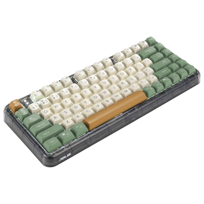 EAN 4711636227124 - ASUS Jelly75 KD201 KEYBOARD/MK-WH/GE/83 teclado Universal USB + RF Wireless + Bluetooth Multicolor imagen 8