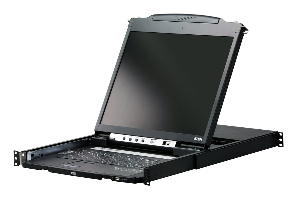 EAN 4710469343391 - ATEN CL5800N consola de rack 48,3 cm (19") 1280 x 1024 Pixeles Metal Negro 1U imagen 1