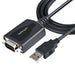 EAN 0065030894593 - StarTech.com 1P3FPC-USB-SERIAL cambiador de género para cable DB-9 USB Type-A (4 pin) USB 2.0 Negro imagen 1