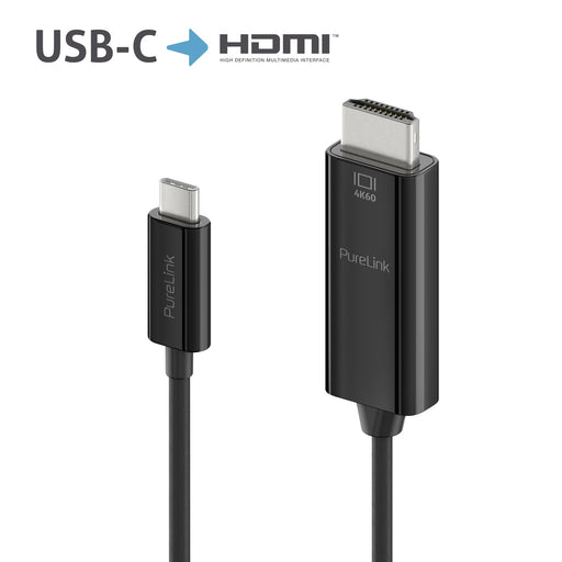 EAN 4251364728673 - PureLink IS2201-020 adaptador de cable de vídeo 2 m USB Tipo C HDMI Negro imagen 2
