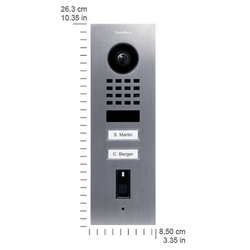 EAN 4260423872295 - DoorBird D1102FV sistema de intercomunicación de video Acero inoxidable imagen 1