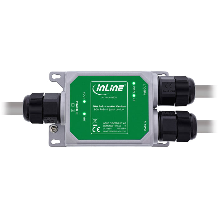 EAN 4043718350629 - InLine 44432D adaptador e inyector de PoE 10 Gigabit Ethernet 57 V imagen 5