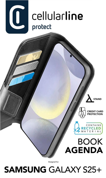 EAN 8018080491313 - Cellularline 8018080491313 funda para teléfono móvil 17,3 cm (6.82") Folio Negro imagen 2