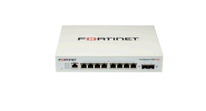 EAN 195875035254 - Fortinet FortiSwitch 108F-POE Gestionado L2+ Gigabit Ethernet (10/100/1000) Energía sobre Ethernet (PoE) B imagen 1