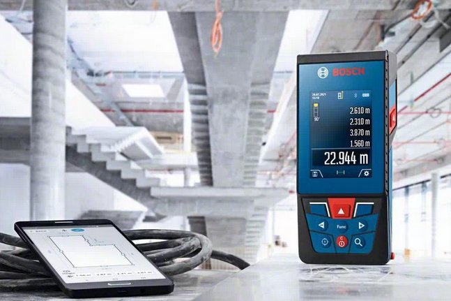 EAN 4059952614298 - Bosch GLM 100-25 C Professional Negro, Azul, Rojo 4x 0,08 - 100 m imagen 3
