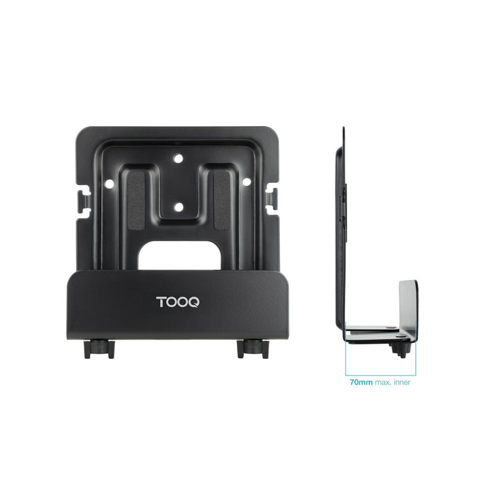 EAN 8433281012318 - TooQ TQMPM4776 soporte de CPU Soporte de CPU para instalación en pared Negro imagen 2