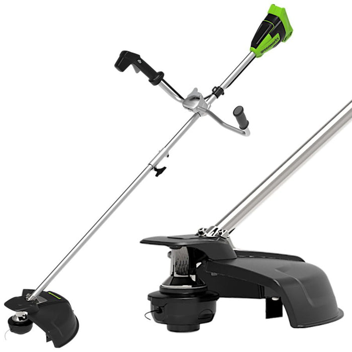 EAN 6952909053875 - Greenworks GR2105707 desbrozadora/bordeadora Batería Verde imagen 6