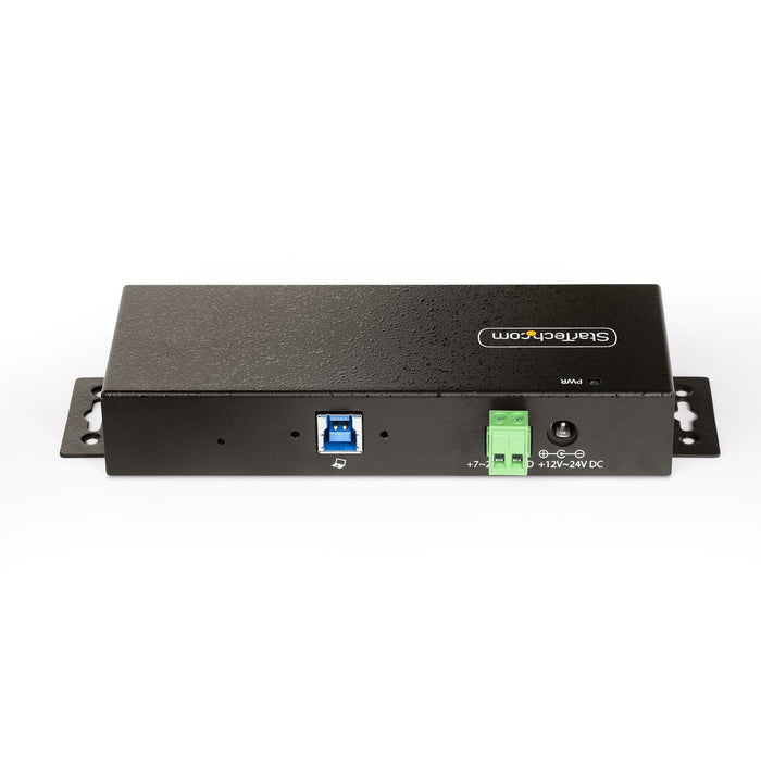 EAN 0065030898195 - StarTech.com 5G7AINDRM-USB-A-HUB hub de interfaz USB 3.2 Gen 1 (3.1 Gen 1) Type-B 5000 Mbit/s Negro imagen 4