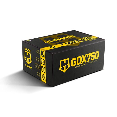 EAN 8436587975097 - NOX Hummer GDX 750 unidad de fuente de alimentación 750 W 20+4 pin ATX ATX Negro imagen 2