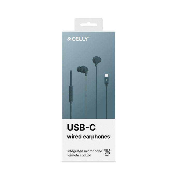 EAN 8021735218647 - Celly UP1600TYPECBL auricular y casco Auriculares Alámbrico Dentro de oído Llamadas/Música USB Tipo C Azu imagen 7