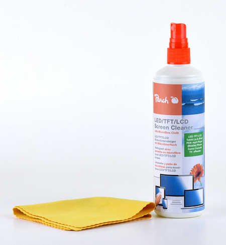 EAN 7640124892520 - Peach 313282 kit de limpieza para computadora LCD/TFT/Plasma Espray para limpieza de equipos 250 ml imagen 1