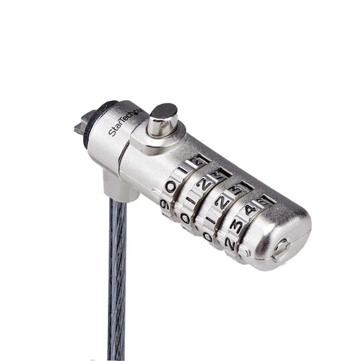 EAN 0065030900713 - StarTech.com SNANOC4D-LAPTOP-LOCK cable antirrobo Negro, Plata 2 m imagen 2