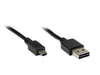 EAN 4014619576760 - Alcasa USB 2.0 A/mini, 1m cable USB USB A Mini-USB A Negro imagen 1