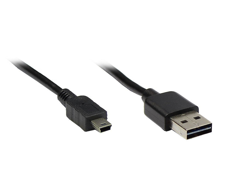 EAN 4014619576760 - Alcasa USB 2.0 A/mini, 1m cable USB USB A Mini-USB A Negro imagen 1