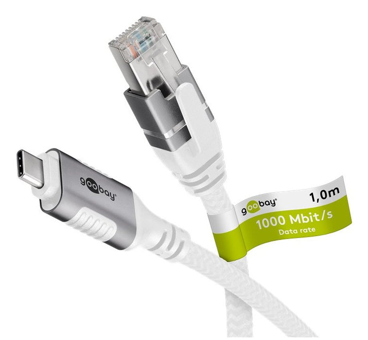 EAN 4040849741777 - Goobay 74177 cable de red Blanco 3 m Cat6 F/UTP (FTP) imagen 1
