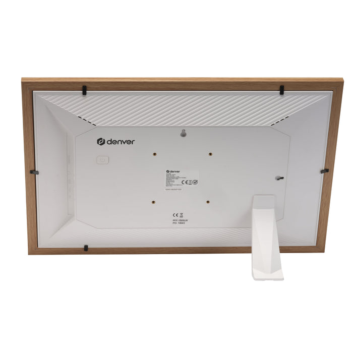 EAN 5706751085628 - Denver PFF-1505LW marco fotográfico digital Madera 39,6 cm (15.6") Pantalla táctil Wifi imagen 7