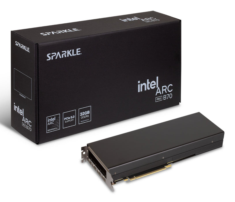 EAN 4711342291327 - Sparkle Technology Pro B70 Passive Intel Arc Pro B70 32 GB GDDR6 imagen 1