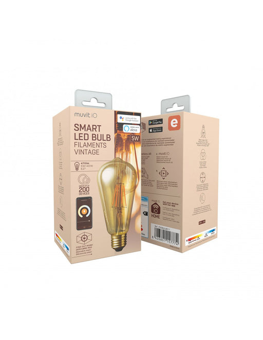 EAN 8426801157774 - Muvit MIOBULB011 iluminación inteligente Bombilla inteligente Wi-Fi 5 W imagen 2
