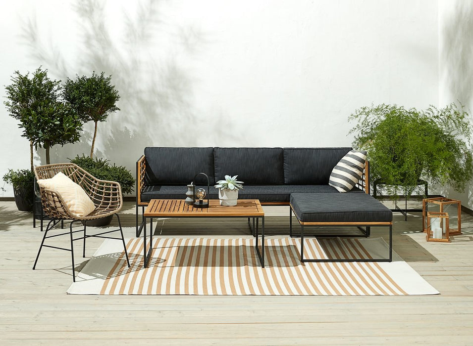 EAN 5712110030987 - Jysk Krzesło ILDERHUSE naturalny ( 2 sztuki) silla de jardín Salón Asiento duro Respaldo duro Polirratán  imagen 9