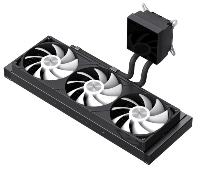 EAN 6931858754538 - GameMax Glacier 360 LCD BK Procesador Sistema de refrigeración líquida todo en uno 12 cm Negro 1 pieza(s) imagen 8