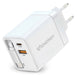 EAN 8432426500895 - Energy Sistem Retractable Charger Universal Blanco Corriente alterna Interior imagen 2