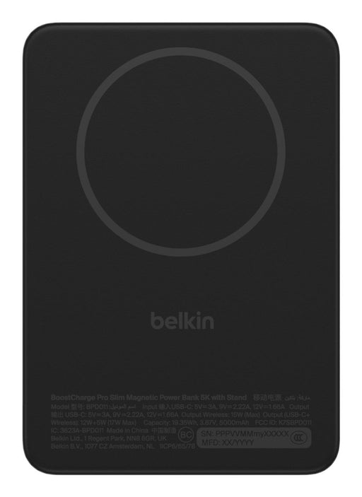 EAN 745883936328 - Belkin BPD011hqBK 5000 mAh Cargador inalámbrico Negro imagen 2