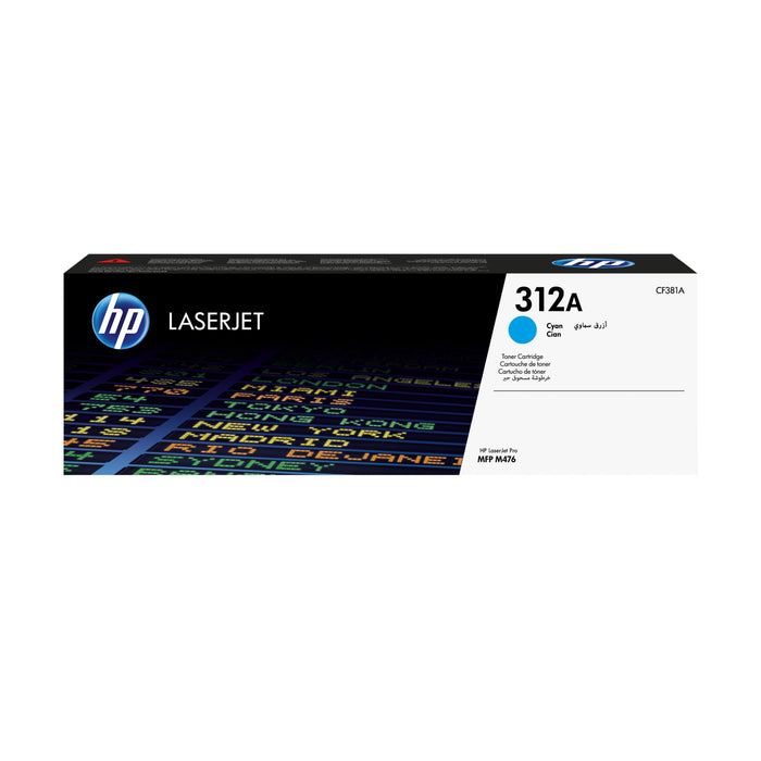 EAN 0887111367761 - HP 312A Cyan Original LaserJet Toner Cartridge cartucho de tóner imagen 1