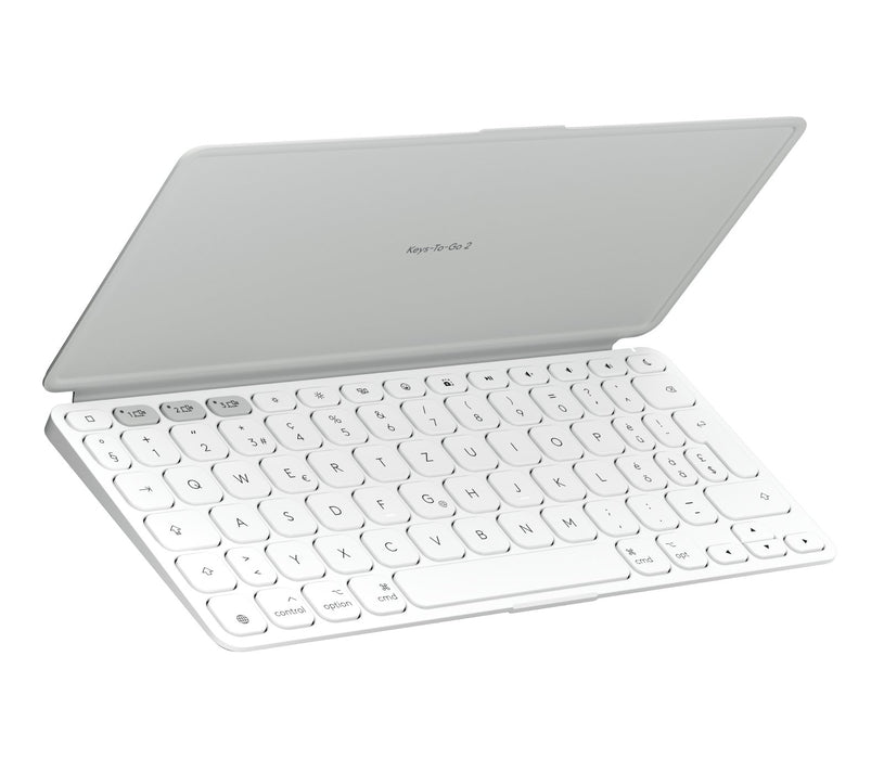 EAN 5099206125827 - Logitech Keys-To-Go 2 QWERTZ Suizo Bluetooth Blanco imagen 2