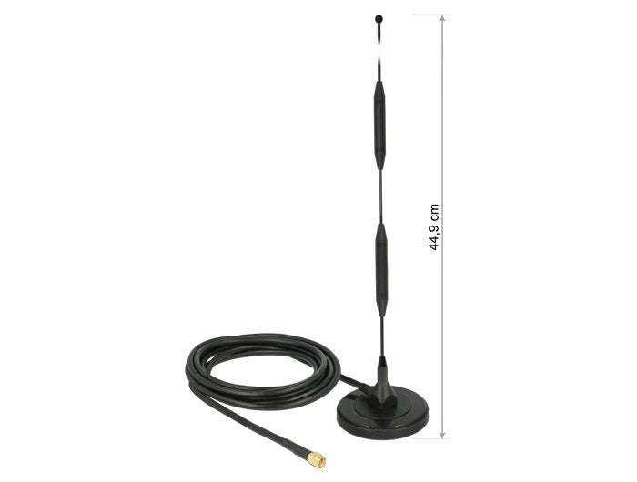 EAN 4043619124251 - DeLOCK 12425 antena para red Antena omnidireccional SMA 5 dBi imagen 1