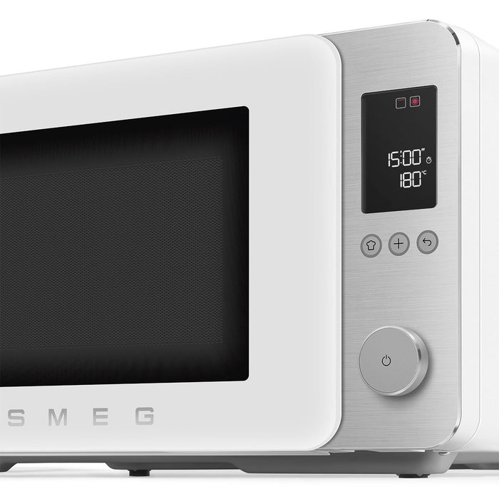 EAN 8017709356590 - Smeg MOC02WHMEU microondas Blanco Microondas combinado Encimera 27 L 1450 W imagen 15
