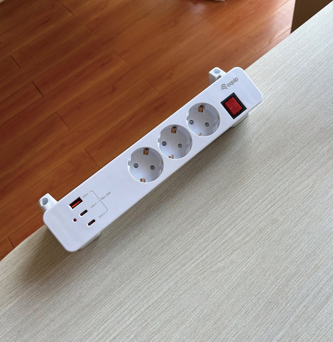 EAN 4015867243978 - Equip 245556 base múltiple 2 m 3 salidas AC Interior Blanco imagen 5