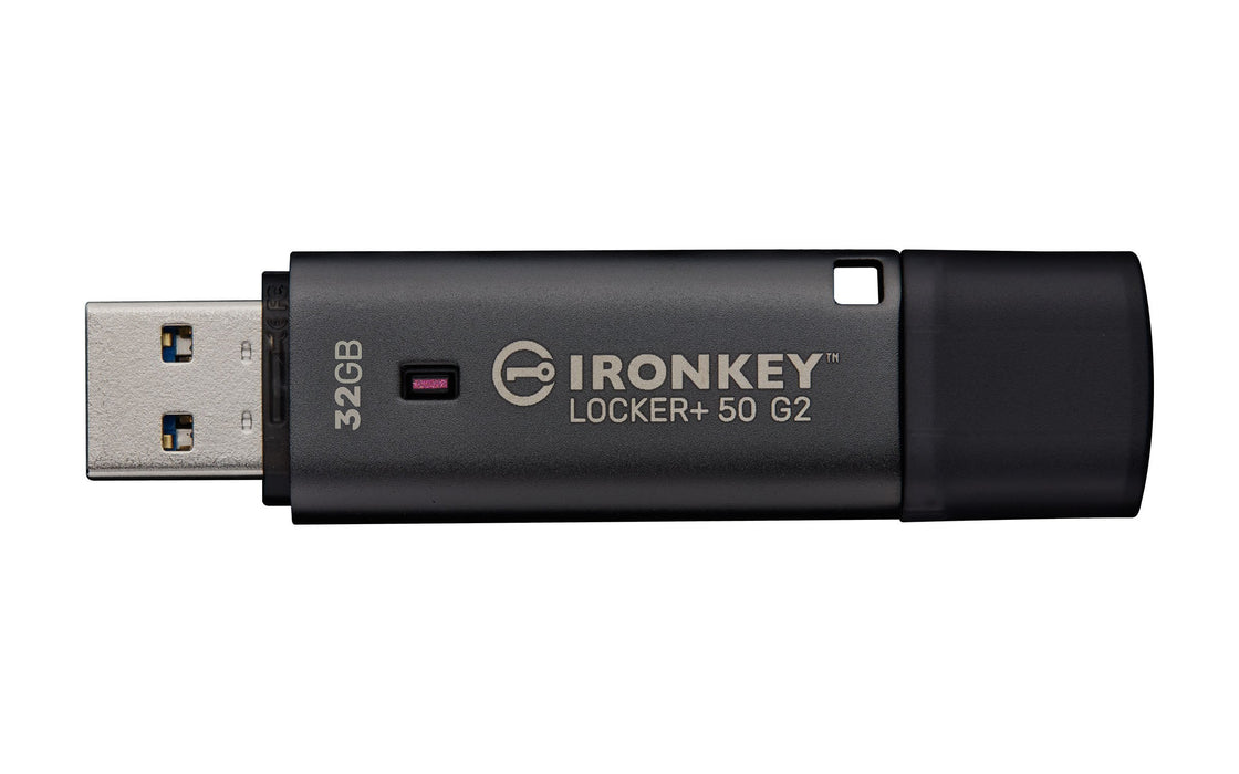 EAN 740617353600 - Kingston Technology IronKey Locker+ 50 G2 unidad flash USB USB tipo A 3.2 Gen 1 (3.1 Gen 1) Negro imagen 2