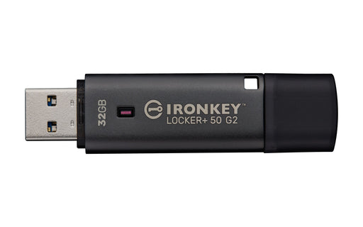EAN 740617353600 - Kingston Technology IronKey Locker+ 50 G2 unidad flash USB USB tipo A 3.2 Gen 1 (3.1 Gen 1) Negro imagen 2