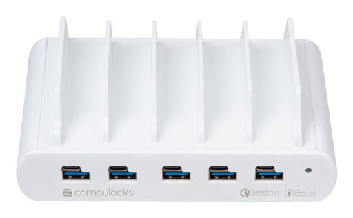 EAN 0819472025110 - Compulocks 5PUSBCDKS-UK estación dock para móvil Tableta/Smartphone Blanco imagen 2