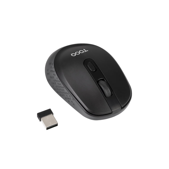 EAN 8433281017504 - TooQ TQMW-1101-B ratón Universal mano derecha RF inalámbrico Óptico imagen 3