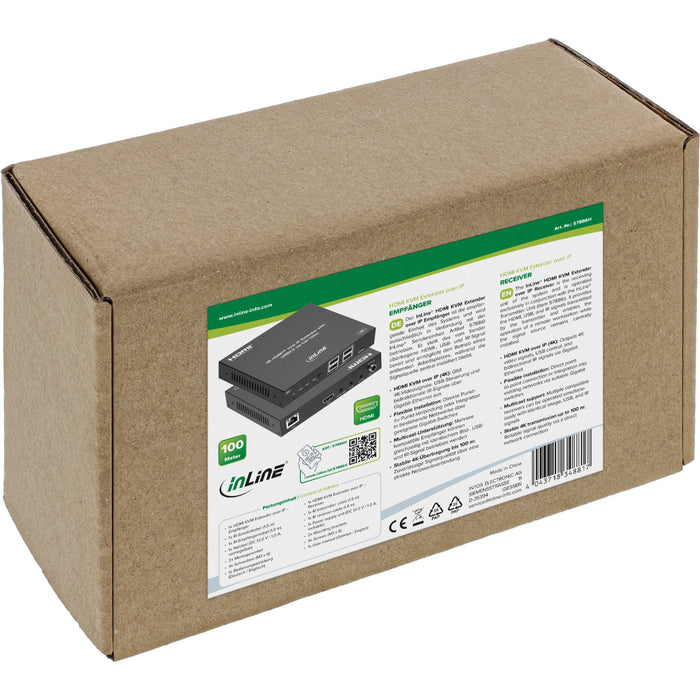 EAN 4043718348817 - InLine 57886H extensor KVM Receptor imagen 8
