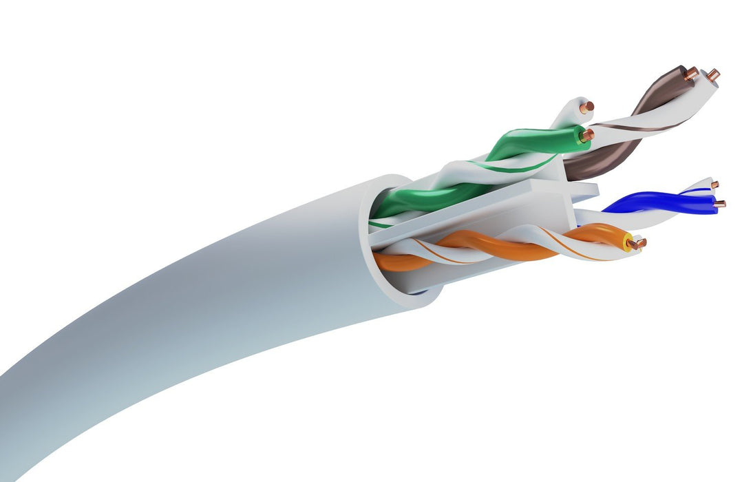EAN 5903148919713 - Extralink CAT6 UTP (U/UTP) V2 INDOOR TWISTED PAIR 100M cable de red Gris U/UTP (UTP) imagen 1