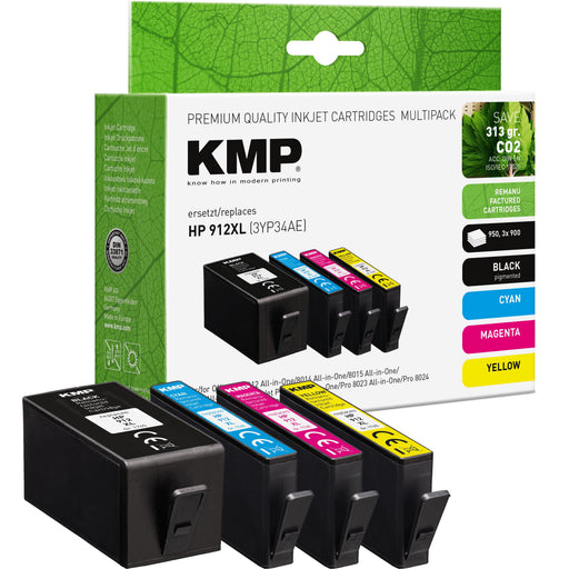 EAN 4011324001426 - KMP 1765,4005 cartucho de tinta 4 pieza(s) Compatible Alto rendimiento (XL) Cian, Negro, Amarillo, Magent imagen 1