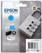 EAN 8715946632377 - Epson Padlock C13T35924010 cartucho de tinta 1 pieza(s) Original Alto rendimiento (XL) Cian imagen 1