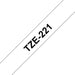 EAN 0012502625674 - Brother TZE-221 cinta para impresora de etiquetas Negro sobre blanco imagen 1